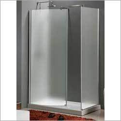 Acid-etched Shower Door Glass