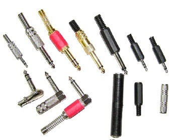 Brass Audio Video Cable Connectors