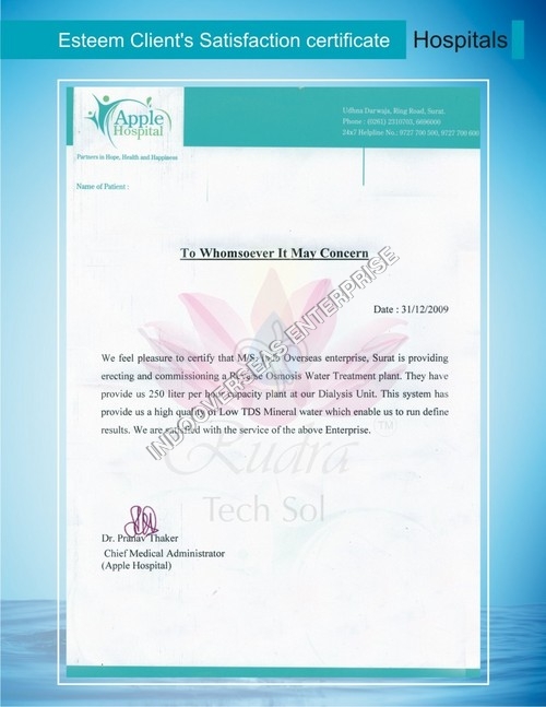 Domestic RO Water Purification Systems