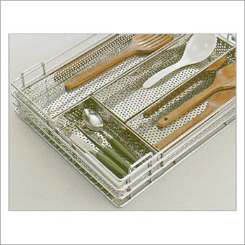 Sheet Box Cutlery Basket, For Kitchen