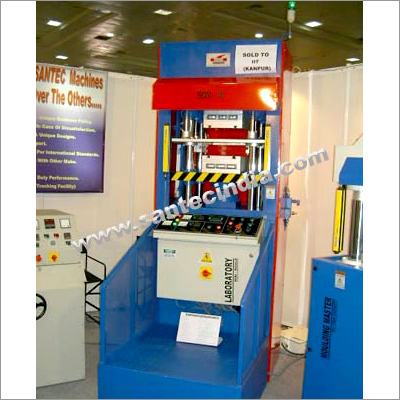 Blue&White Laboratory Compression Moulding Press Machine