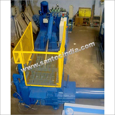 Blue Compression Scrap Baling Presses