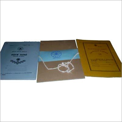 Handmade Paper Files