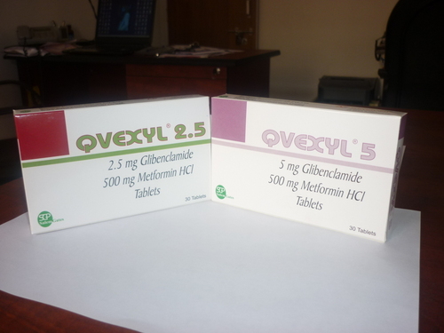 Gilbenclamide Metformin HCl Tablets (2.5 & 5 mg)