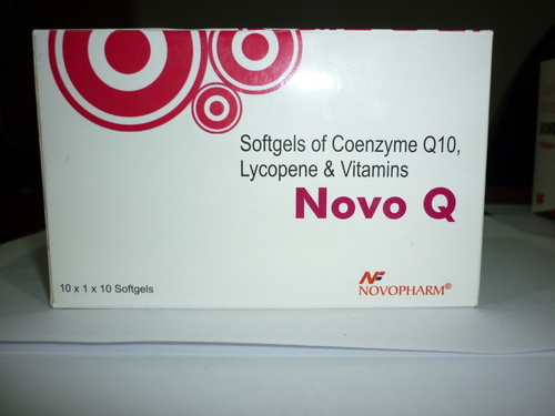 Softgels Of Coenzyme Q10,Lycopene & Vitamins