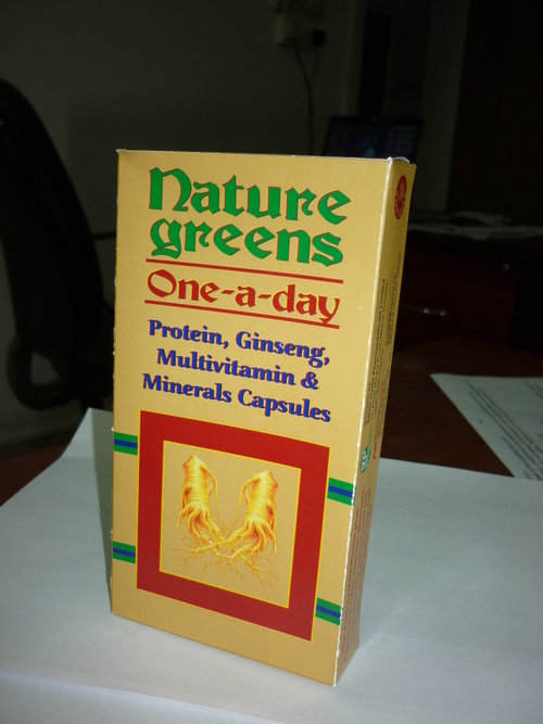 Protein,Ginseng,Multivitamin & Minerals Capsules