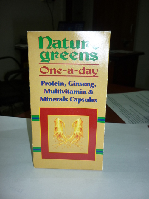 Protein,Ginseng,Multivitamin & Minerals Capsules