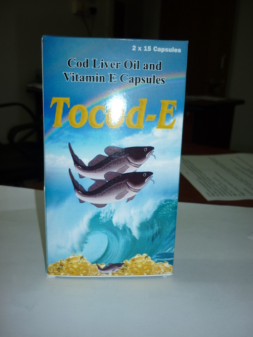 Cod Liver Oil & Vitamin E Capsules