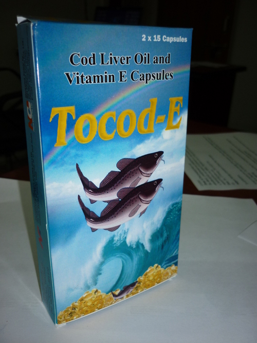 Cod Liver Oil & Vitamin E Capsules