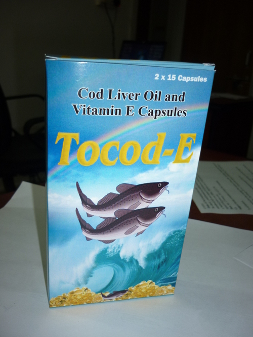 Cod Liver Oil & Vitamin E Capsules