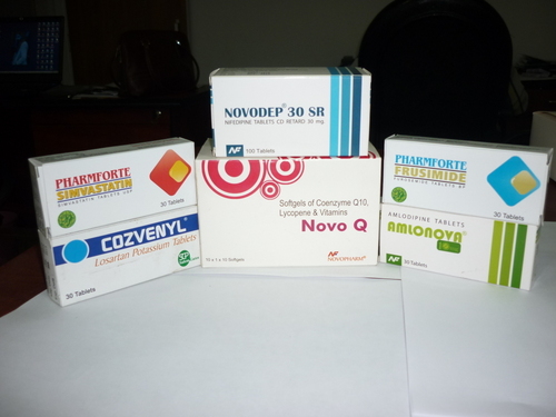 Novodep 30 SR, Cozvenyl,Novo Q, Amlonova