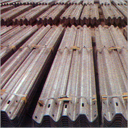 W-Beam Metal Crash Barriers