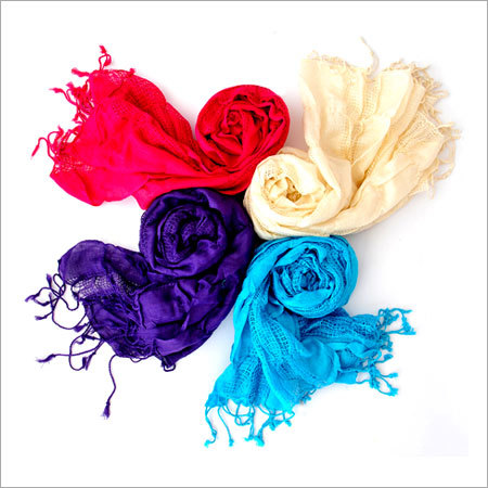 Knitted Cotton Stole