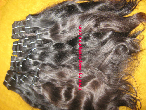 Machine weft Wavy Hair