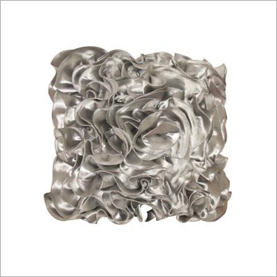 40x40 cm Satin Frill Cushion Cover