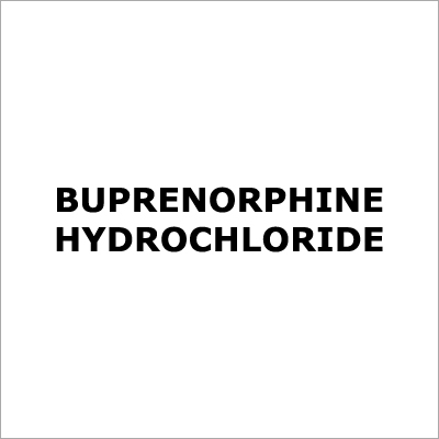 Buprenorphine Hydrochloride