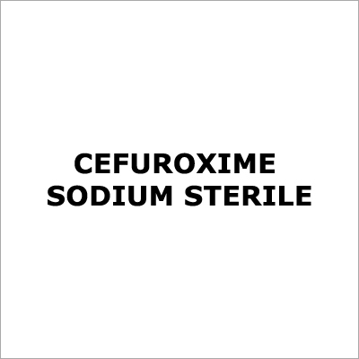 Cefuroxime Sodium Sterile