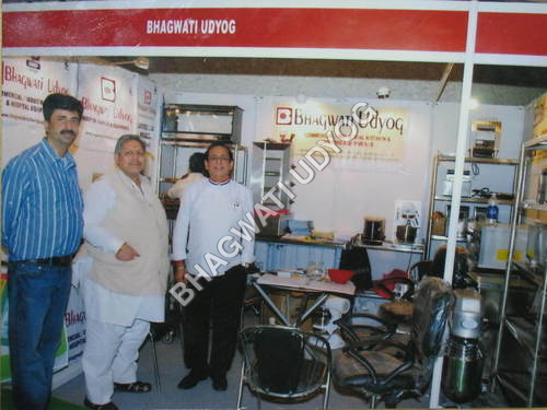Ahaar Fair Stall - Stainless Steel, Modular, Variable Dimensions | Durable, Versatile, Hygienic, Space-Saving, Easy to Clean