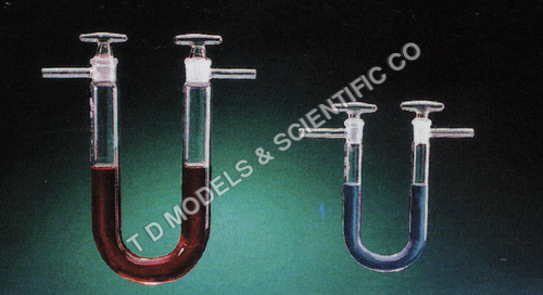 ABSORPTION TUBES U FORM STOPPERED