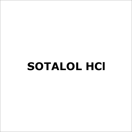 Sotalol Hcl