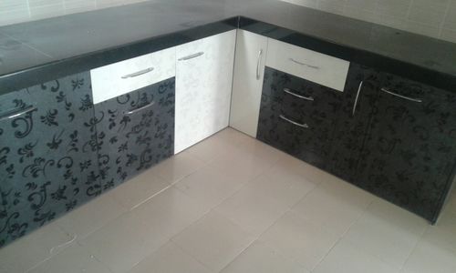 Pvc Washable Modular Kitchen Furniture