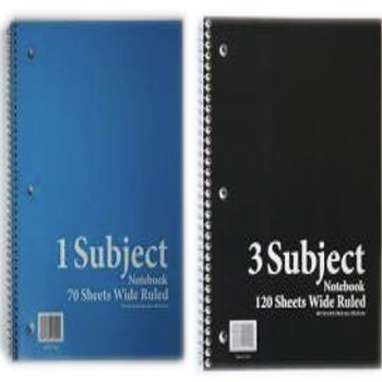 School Stationery Books