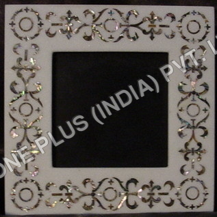 Marble Inlay Photo Frame