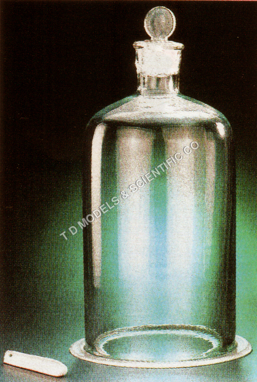 BELL JAR WITH STOP COCK