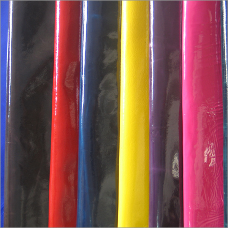 Cow patent finish leather