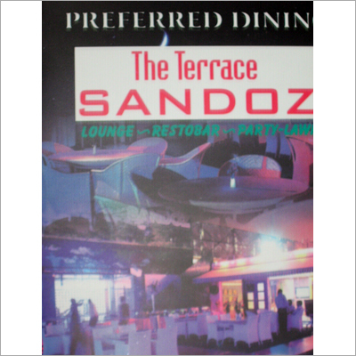 Restobar Menu Cards Labels
