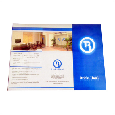 Hotel Pamphlets Labels