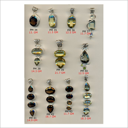 Cut Stone Pendants