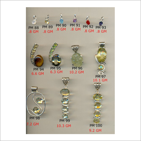 Cut Stone Pendants