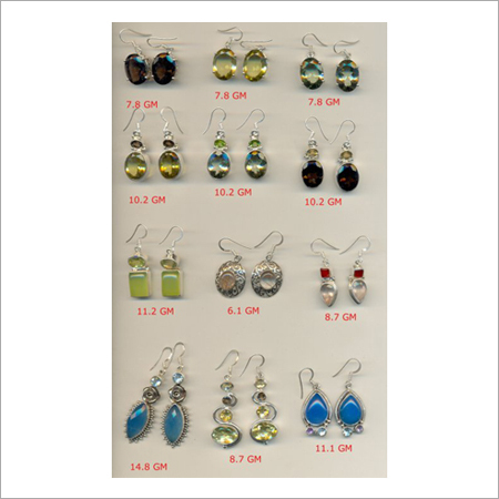 Hanging Silver Earrings