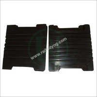 Railway Grooved Rubber Sole Plates