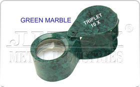 Green Marble Eye Loupe