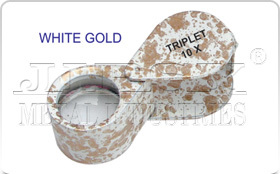 White Gold Eye Loupe