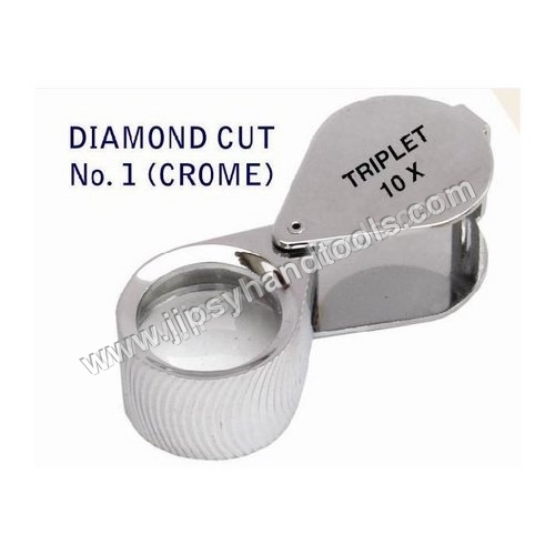Diamond Cut (Crome) Eye Loupe