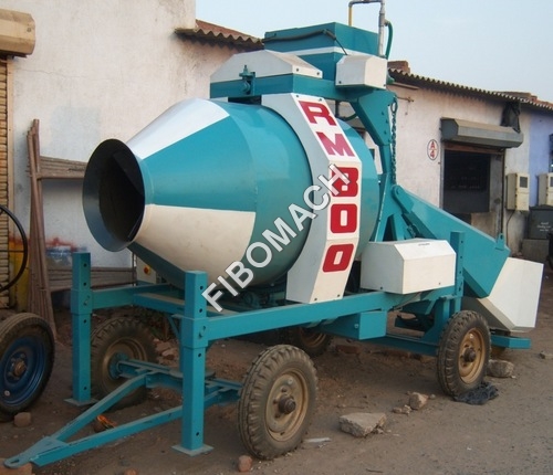 Reversible Mobile Concrete Mixer