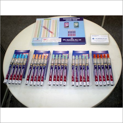 Temperature Indicating Crayons