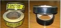 Esd Caution Tape & Static Shielding Tape - Color: Black