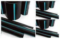 Conductive Hdpe Pipe - Color: Black And Blue