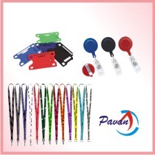 Business Card Accessories - Plastic, Cord, Multiple Colors | Secure Cards, Easy Access, Durable Design, Versatile Options