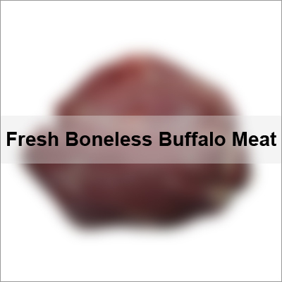 Fresh Boneless Buffalo Meat