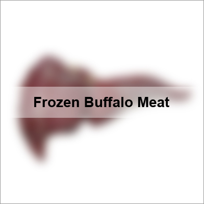 Frozen Buffalo Meat