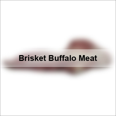 Brisket Buffalo Meat