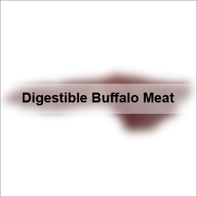 Digestible Buffalo Meat