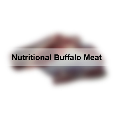 Nutritional Buffalo Meat