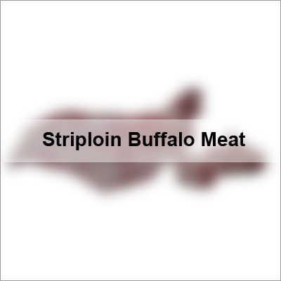 Striploin Buffalo Meat