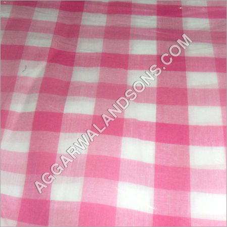 Solid Check Fabric